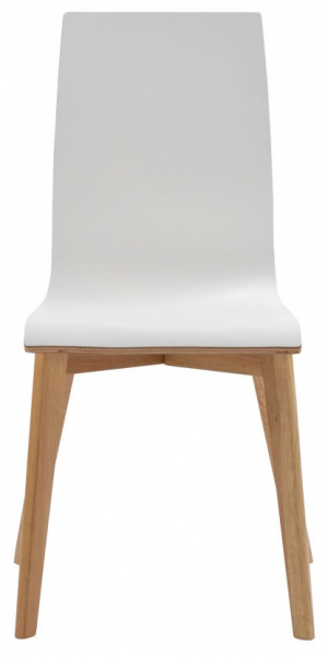Stol 'Gracy' - Hvit/Eik