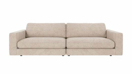 3-seters sofa 'Duncan' - Lys grå