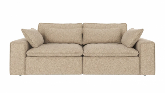 Soffa 'Rawlins' 3-sits 226cm - Beige
