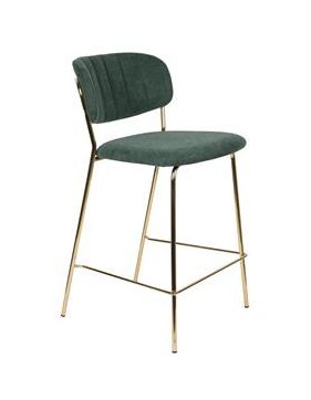Barstol 'Jolien' - Grønn/gull