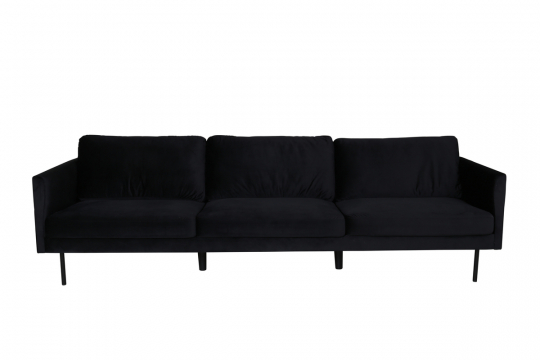 Sofa 'Åland' 3-seter - Svart
