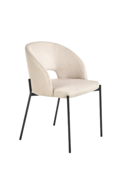 Stol 'Mieres' - Beige/Svart