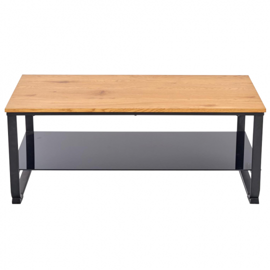 Salongbord 'Artiga' - Eik/Svvart