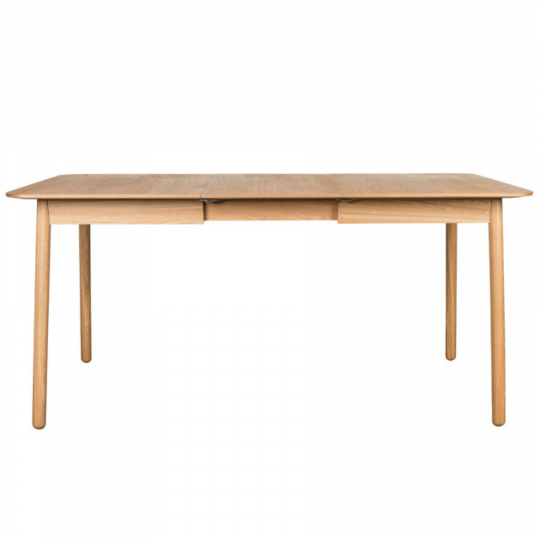 Bord 'Glimpse' 120-162x80 cm - Eik