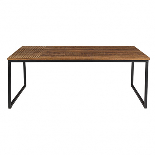 Sofabord 'Randi' - Naturlig/Svart