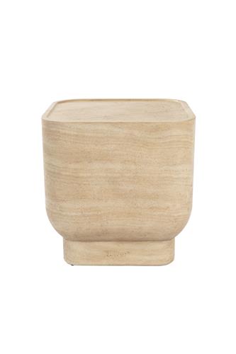 Sidebord 'Noble' Square - Beige