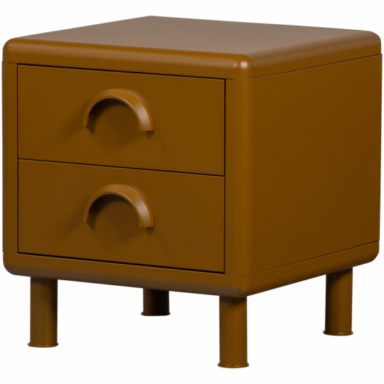 Nattbord 'Rune' - Gul