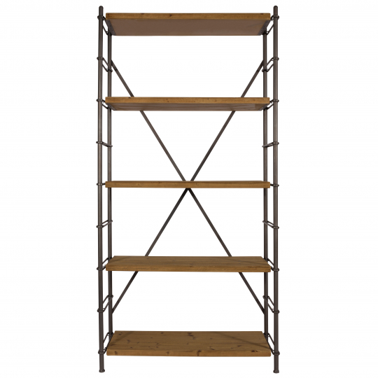 Bokhylle 'Iron' - Jern