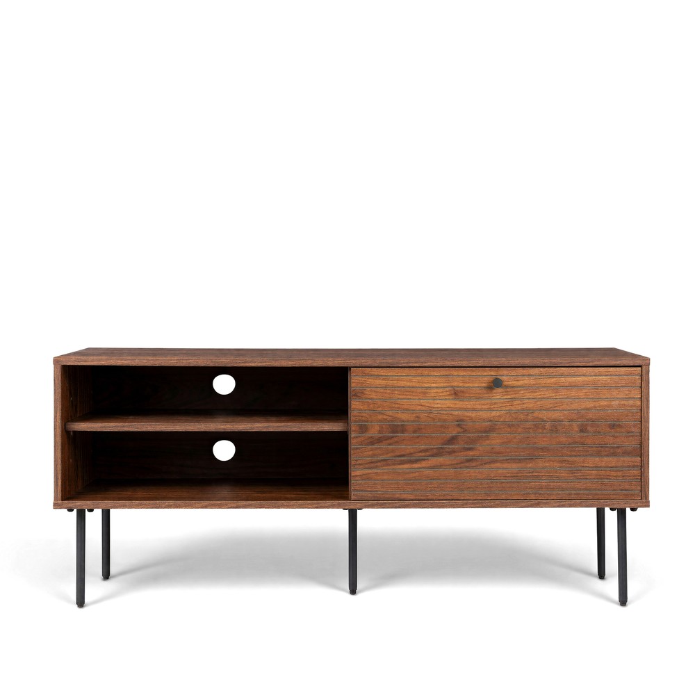 Sidebord 'Stripes Low' 120x42x50 cm - Brun
