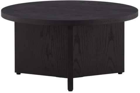 Sofabord 'Smögen' Rundt 85cm - Svart