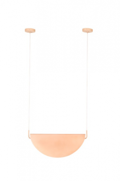 Taklampe 'Rani' 22x74 - Rosa