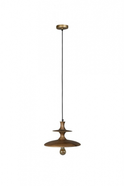 Taklampe 'Cath' 43x43 - Brun