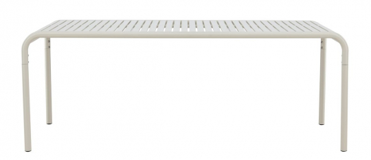 Hagebord 'Pego' 200x100cm - Beige