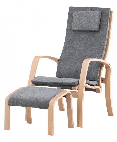 Lenestol 'Faro' - Mørkegrå