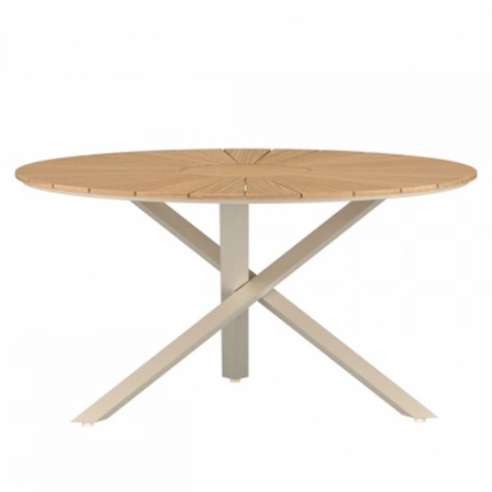 Spisebord 'Mexico' rundt 140cm - Natur