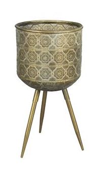 Kruka 'Botanique' L - Messing