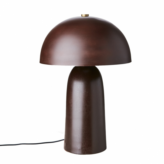 Bordlampe 'Fungi L' - Brun