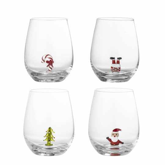 Drikkeglass 'Misa' 4-pakning - Multi