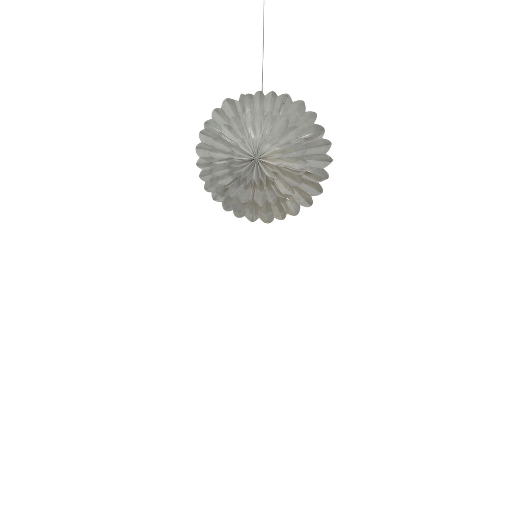 Adventsstjerne 'Lotus' 45cm - Hvit