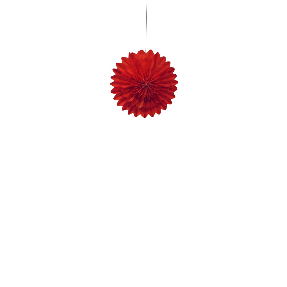 Adventsstjerne 'Lotus' 45cm - Rød