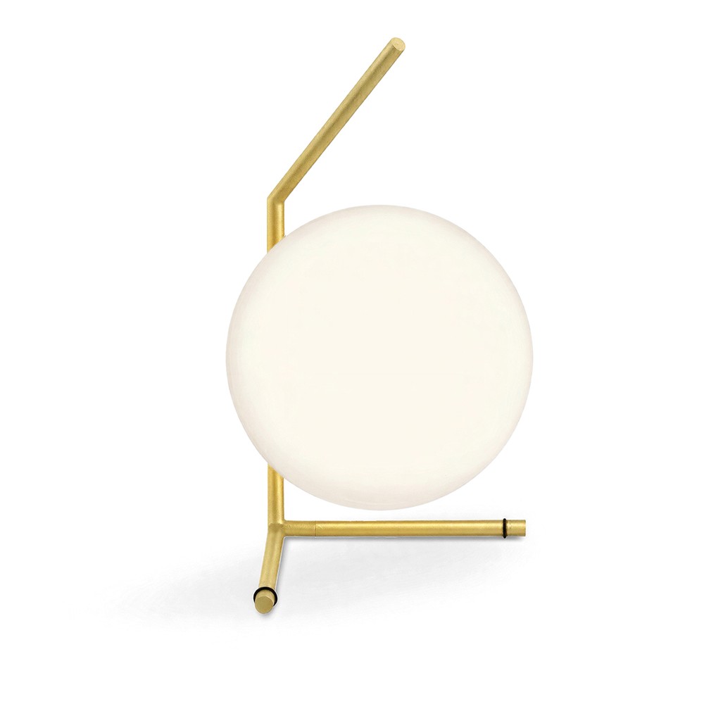 Bordlampe 'Satin' M - Messing