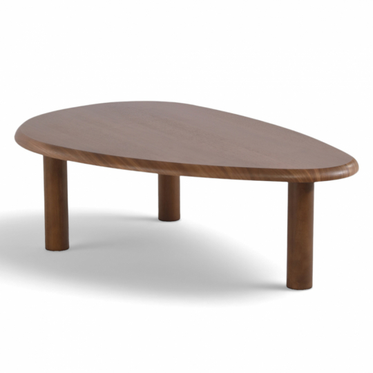 Salongbord 'Uovo' 116,5x73cm - Valnøtt