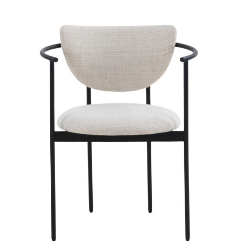 Stol 'Lunar' - Creme Boulce