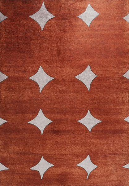 Teppe 'Calvera' - Rød