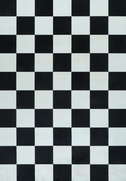 Teppe 'Carrano' - Svart/Hvitt