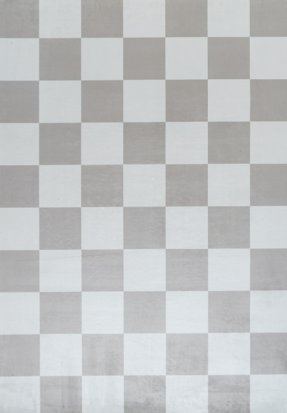 Teppe 'Carrano' - Grå/Hvit