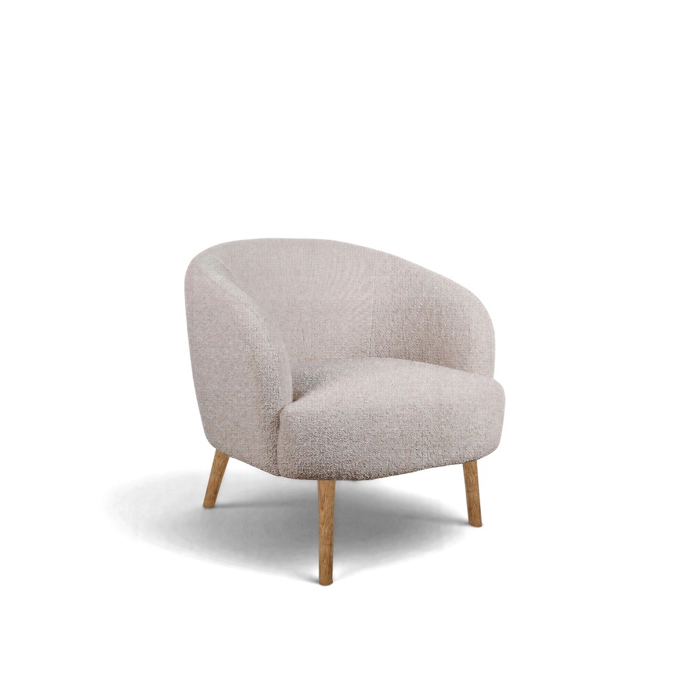 Lenestol 'Capri' trebein - Beige