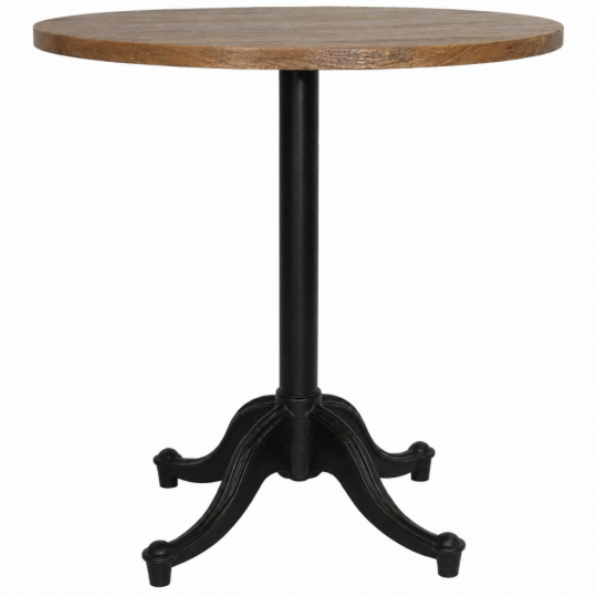 Spisebord 'Långholmen' Rundt 80cm - Vintage 