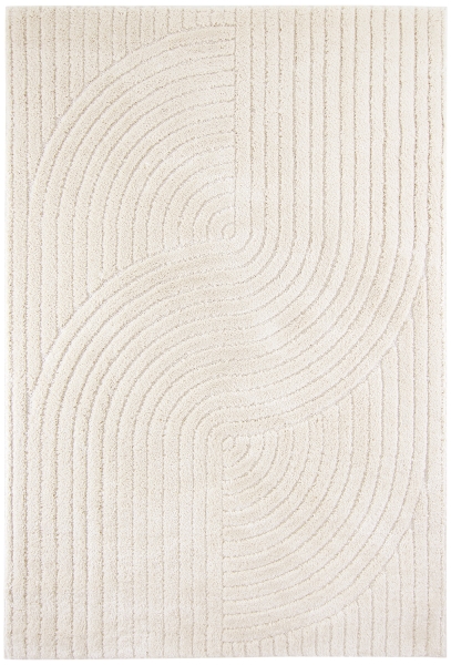 Rya Teppe 'Wendy' - Hvit