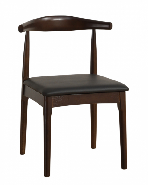 Stol 'Fager' - Valnött/Svart