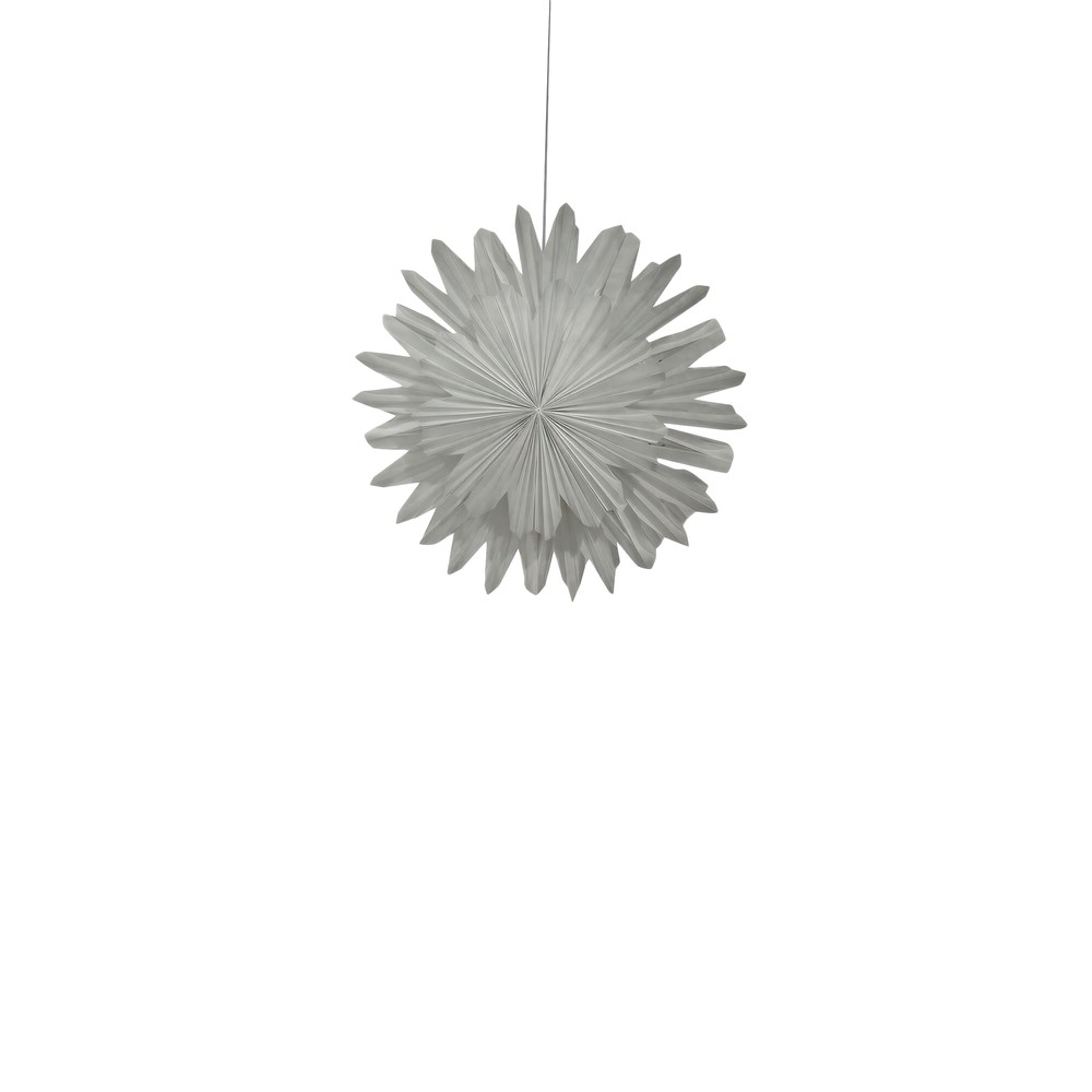Adventsstjerne 'Lucia' 60cm - Hvit