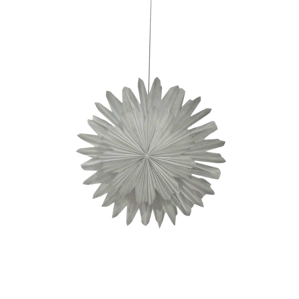 Adventsstjerne 'Lucia' 60cm - Hvit