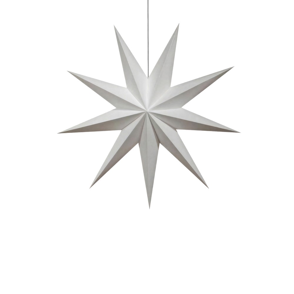 Adventsstjerne 'Wintergatan' 118cm - Hvit