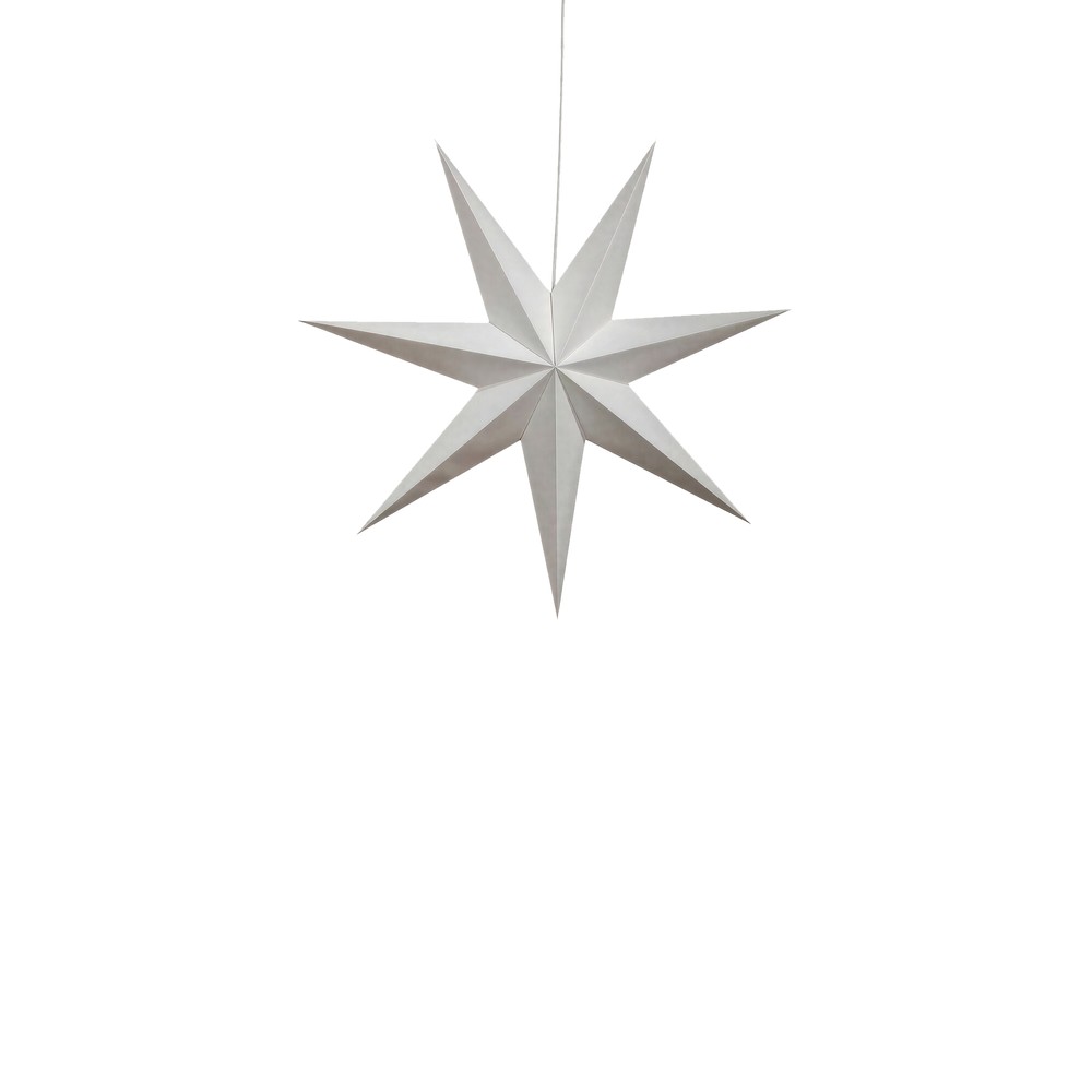 Adventsstjerne 'Sally' 60cm - Hvit