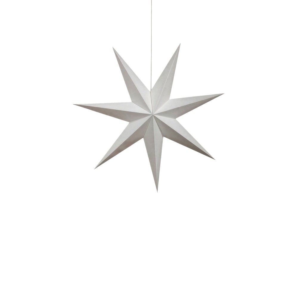 Adventsstjerne 'Sally' 80cm - Hvit