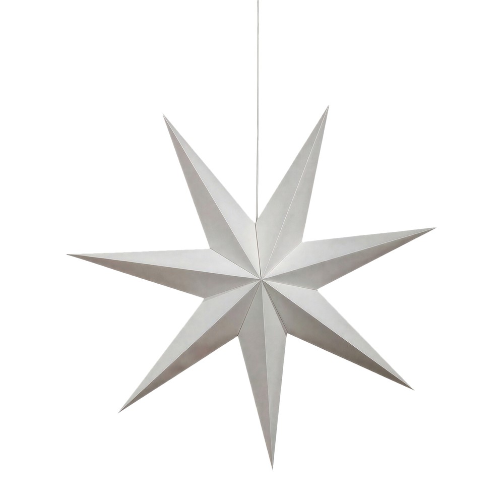 Adventsstjerne 'Sally' 80cm - Hvit