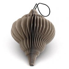 Juletrepynt 'Jewel' - Grå