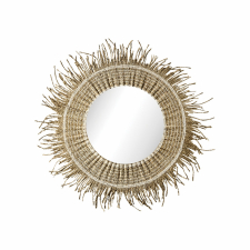 Speil 'Stina' rundt 60cm - Natur