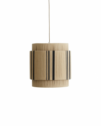 Taklampe 'Vinata' - Beige/Sort