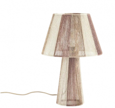 Bordlampe 'Jute' - Naturlig
