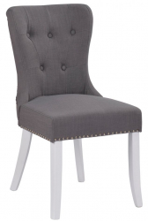 Stol 'Ina' - Grå/Hvit