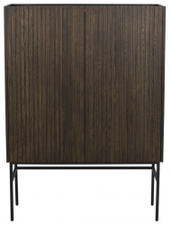 Skap 'Halifax' - Brun/Svart
