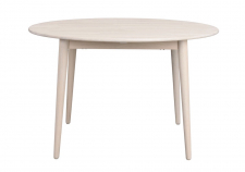 Spisebord 'Tyler' 120x120 - Hvit