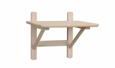 Nattbord 'Camrose' - Naturlig/Hvit