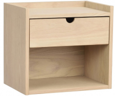 Nattbord 'Hillmond' - Lys eik