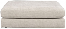 Fotskammel 'Duncan' - Lys grå
